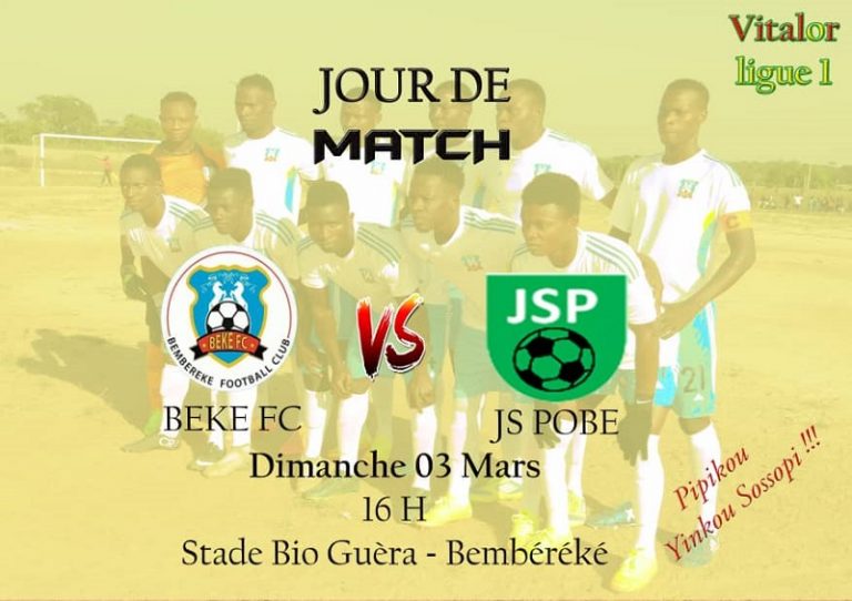 18ème journée / Béké FC # JSP : Duel de haut de tableau ce dimanche à Bembéréké