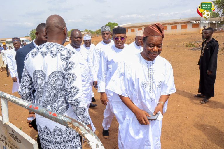 La FBF à Djougou pour la cérémonie de huitaine de feu El Hadj Radji SOUMANOU