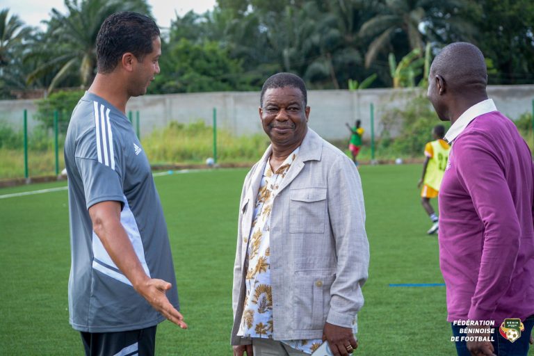 Projet “Développement des talents” FBF – FIFA : 3ème jour de stage marqué par une visite surprise