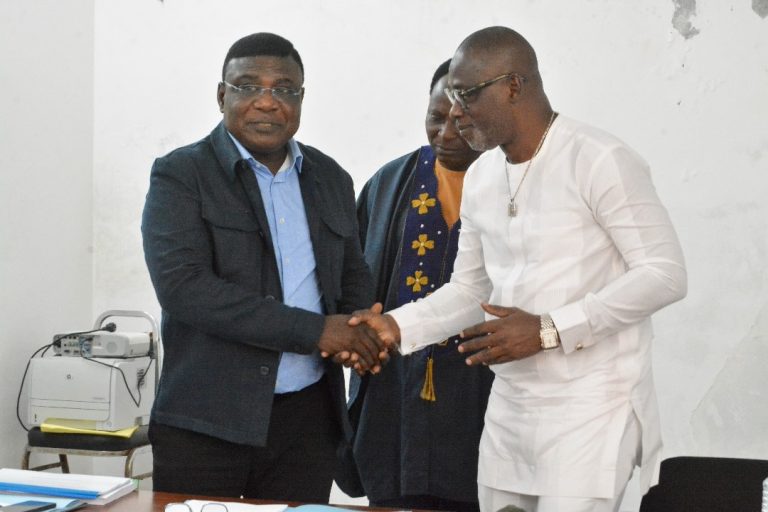 Cérémonie de passation de charge à la Ligue professionnelle de football du Bénin